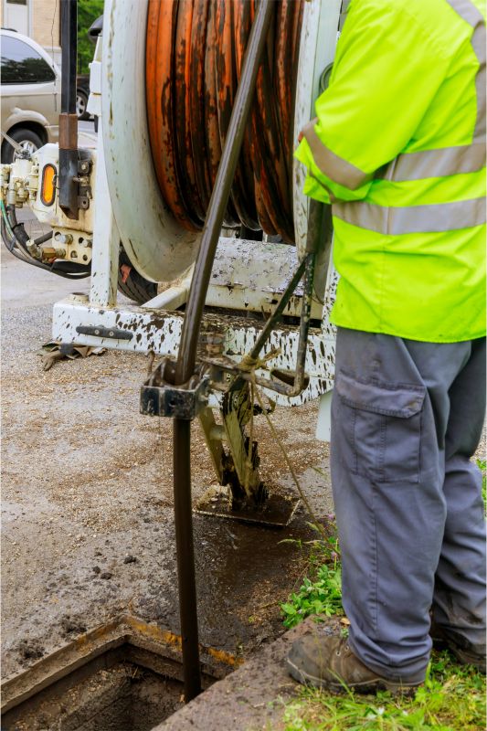 Underground Spout Cleaning